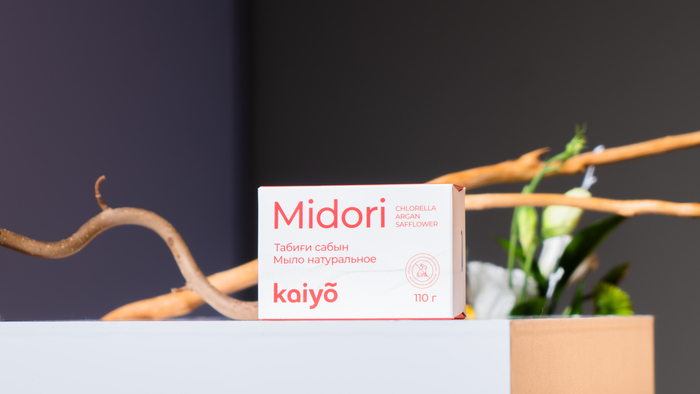 Kaiyo Мыло натуральное Midori (110 гр)